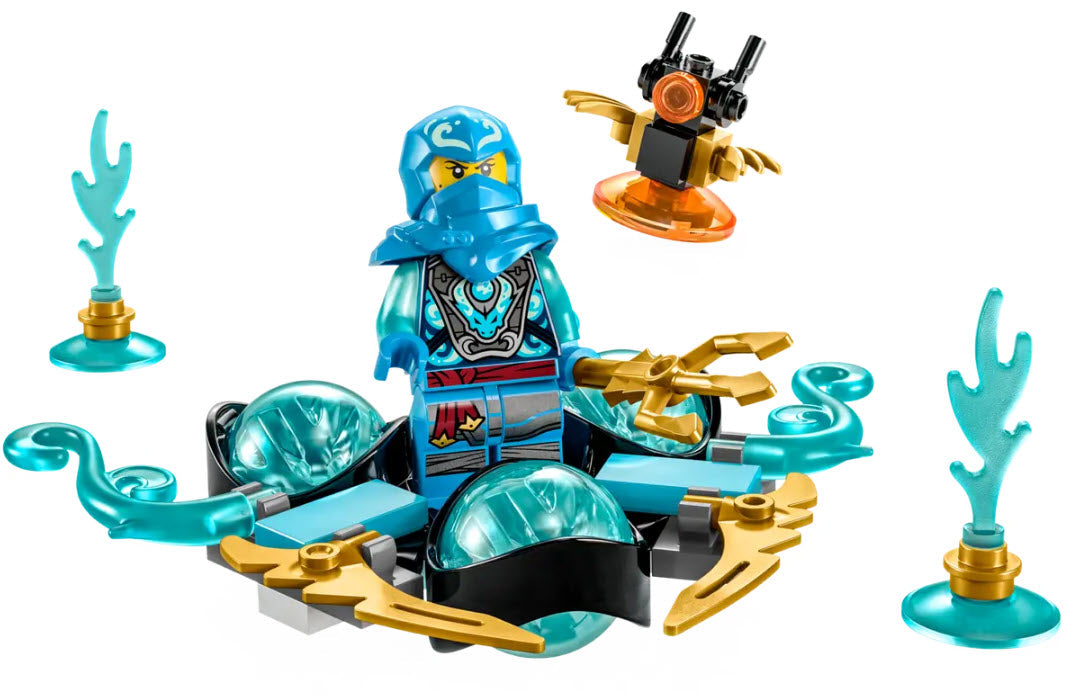 Inhalt: LEGO Ninjago 71778 Nyas Drachenpower-Spinjitzu-Drift