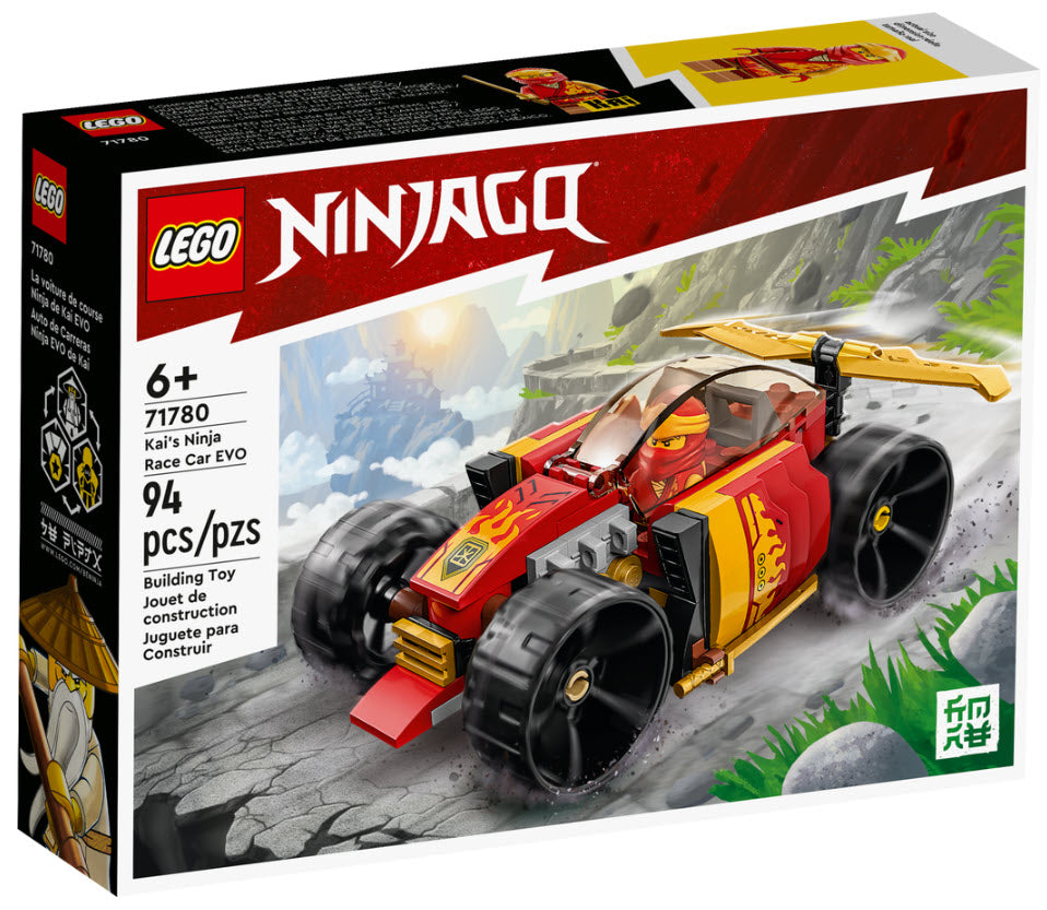 LEGO Ninjago 71780 Kais Ninja-Rennwagen EVO
