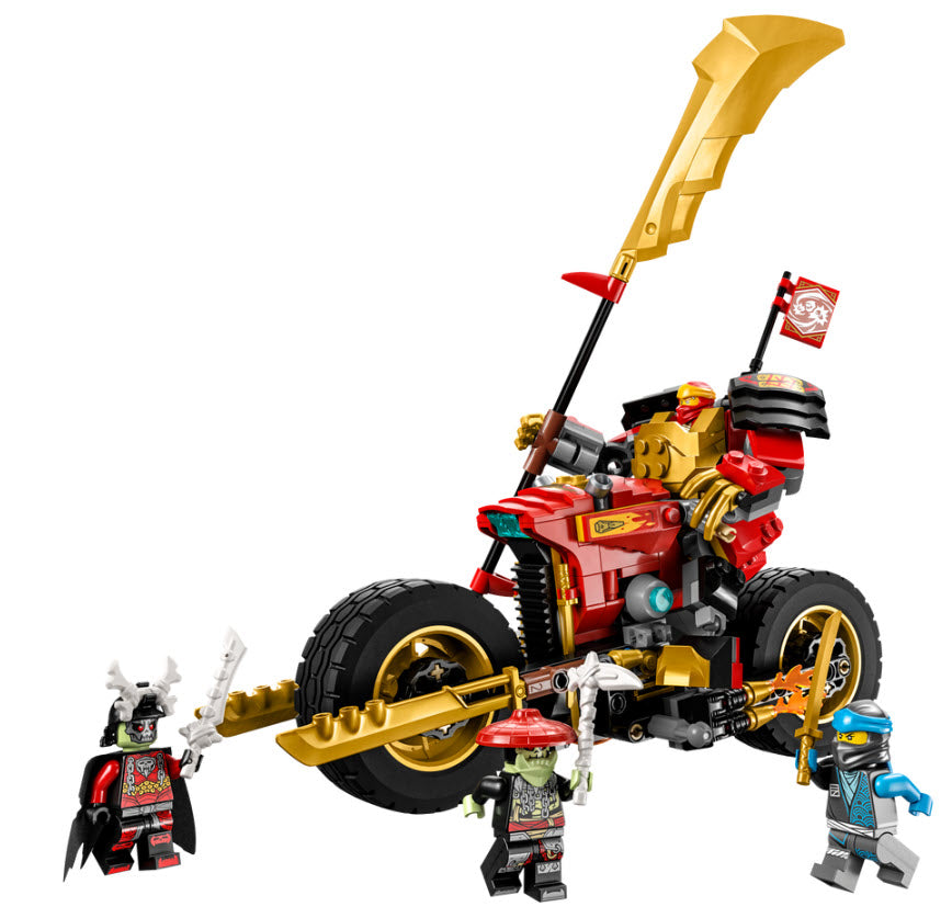 Inhalt: LEGO Ninjago 71783 Kais Mech-Bike EVO
