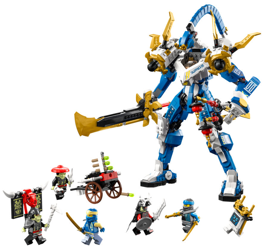 Inhalt: LEGO Ninjago 71785 Jays Titan-Mech