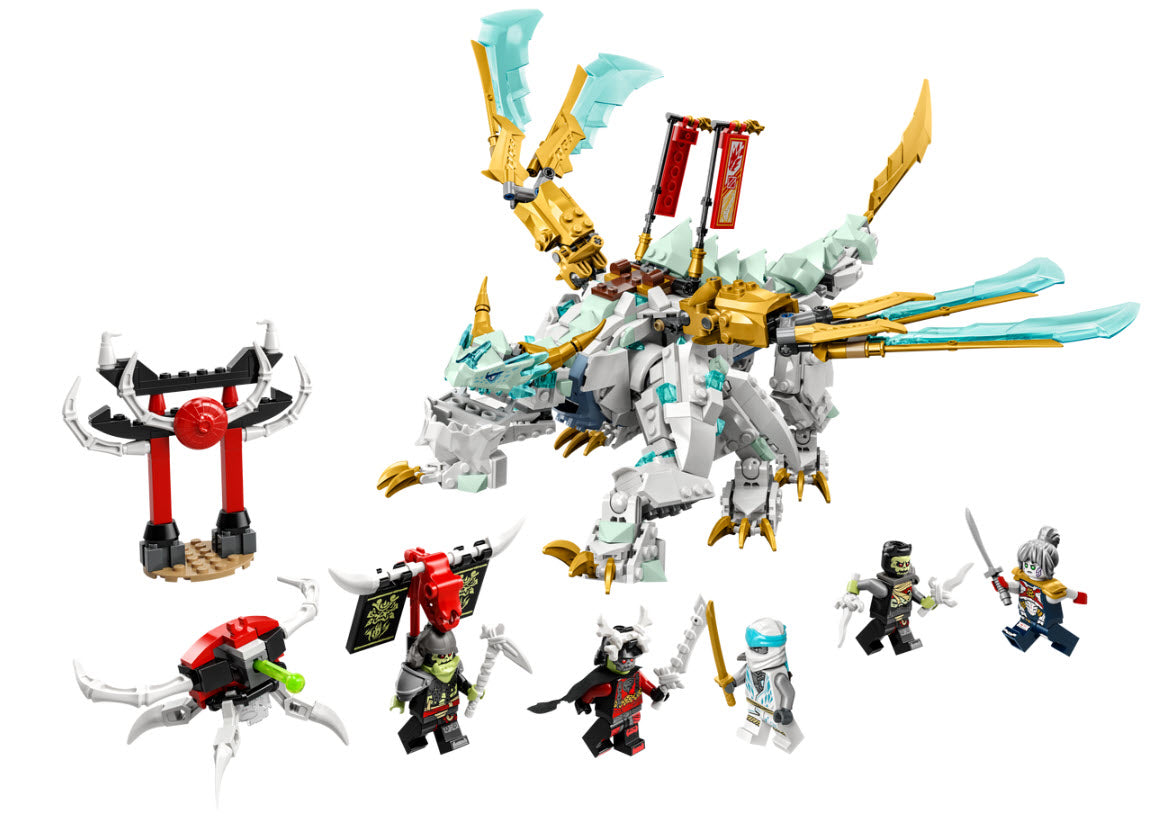 Inhalt: LEGO Ninjago 71786 Zanes Eisdrache