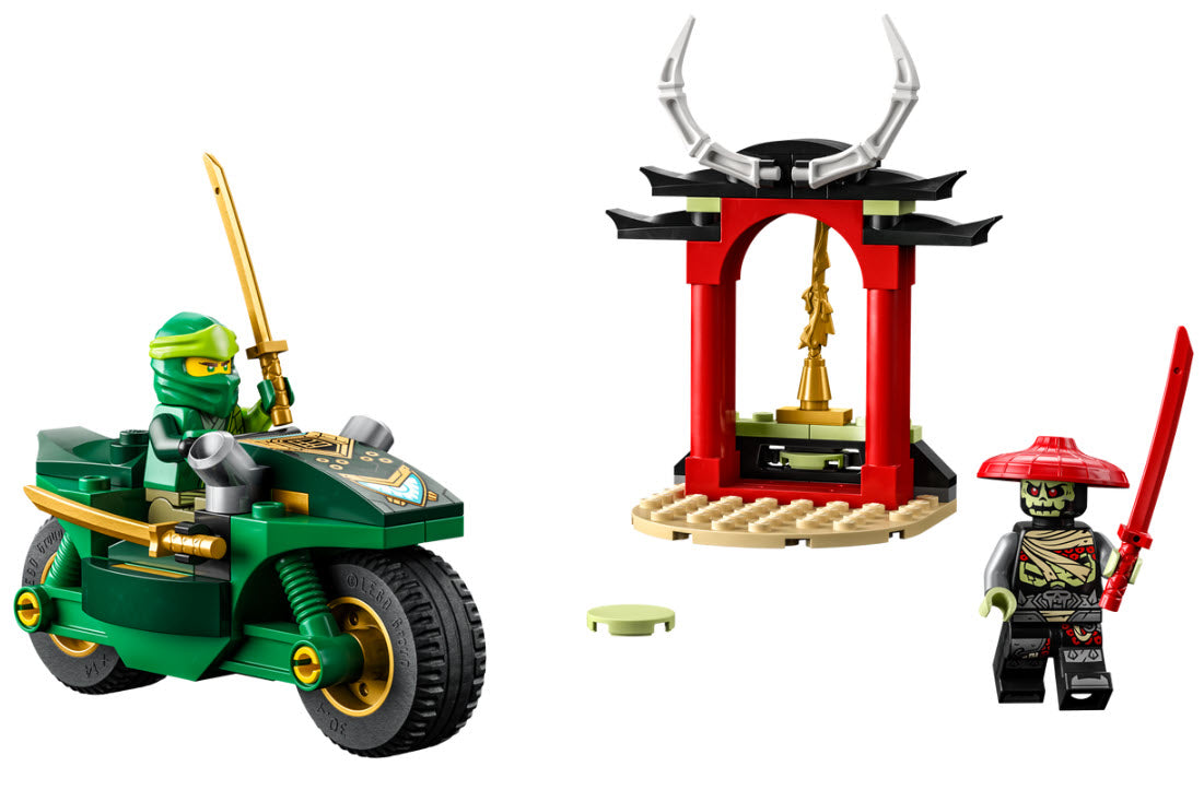 Inhalt: LEGO Ninjago 71788 Lloyds Ninja-Motorrad