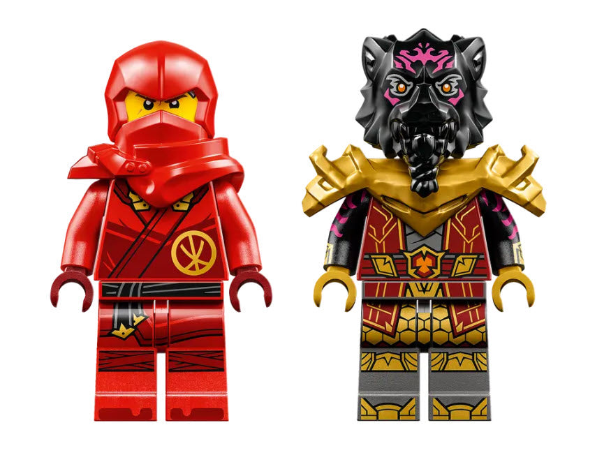 Minifiguren: LEGO Ninjago 71789 Verfolgungsjagd mit Kais Flitzer und Ras' Motorrad