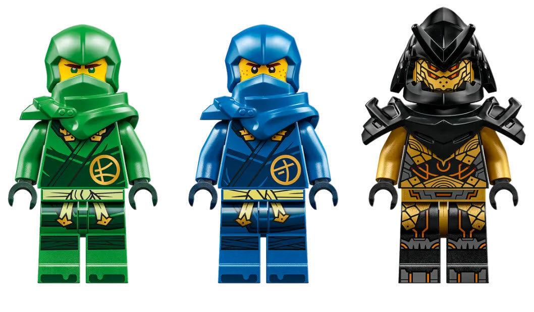 Minifiguren: LEGO Ninjago 71790 Jagdhund des kaiserlichen Drachenjägers