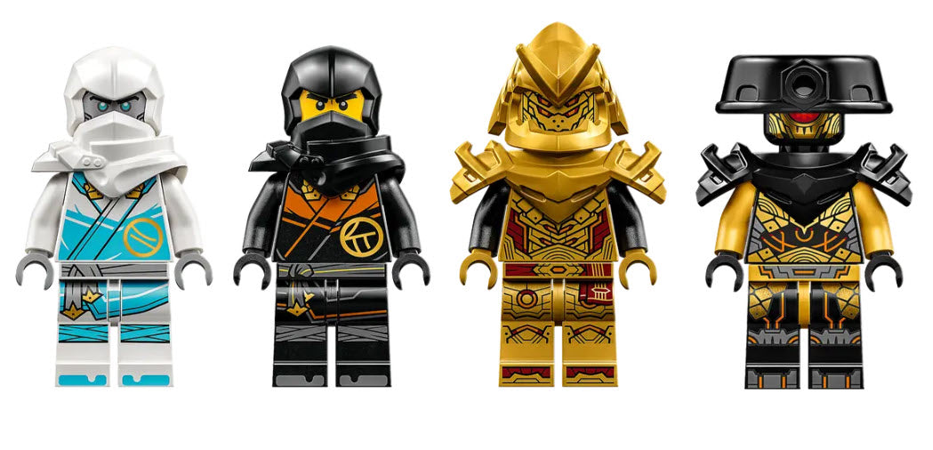 Minifiguren: LEGO Ninjago 71791 Zanes Drachenpower-Spinjitzu-Rennwagen
