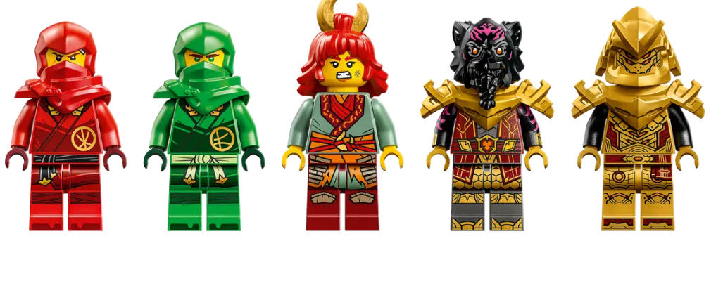 Minifiguren: LEGO Ninjago 71793 Wyldfires Lavadrache