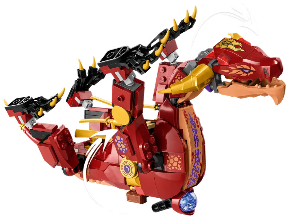 Detail 2: LEGO Ninjago 71793 Wyldfires Lavadrache