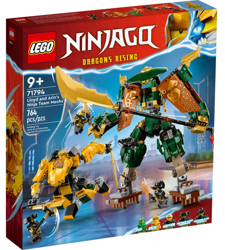 LEGO Ninjago 71794 Lloyds und Arins Training-Mechs