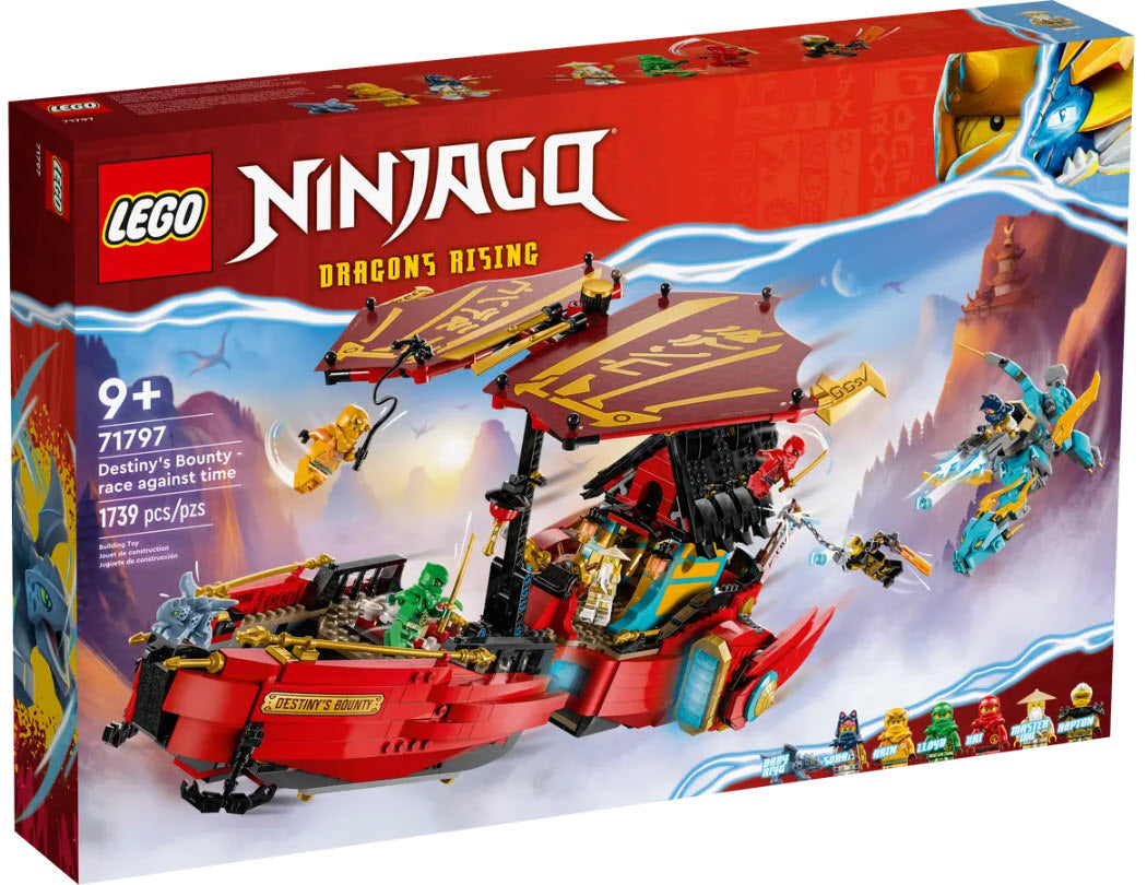 LEGO Ninjago 71797 Ninja-Flugsegler im Wettlauf mit der Zeit