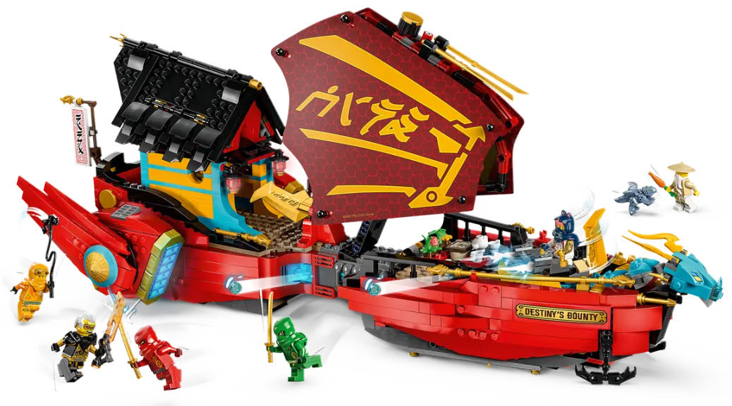 Detail 1: LEGO Ninjago 71797 Ninja-Flugsegler im Wettlauf mit der Zeit