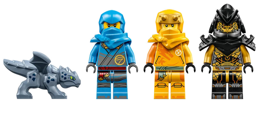 Minifiguren: LEGO Ninjago 71798 Duell zwischen Nya und Arins Babydrachen