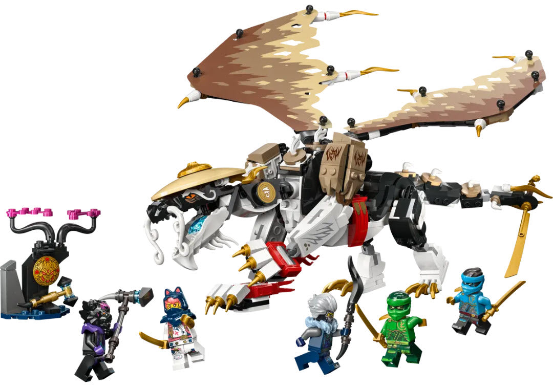 Inhalt: LEGO Ninjago 71809 Egalt der Meisterdrache
