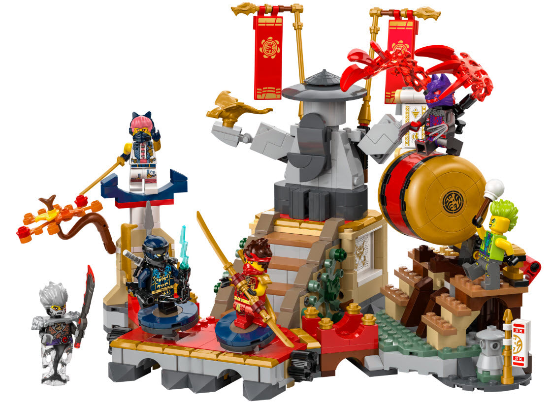 Inhalt: LEGO Ninjago 71818 Turnier-Arena