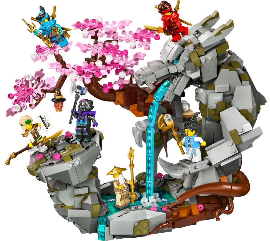 Inhalt: LEGO Ninjago 71819 Drachenstein-Tempel