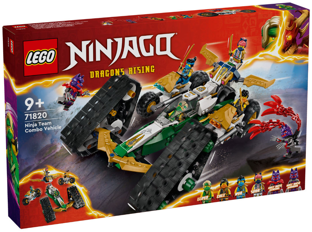 LEGO Ninjago 71820 Kombi-Raupe des Ninja-Teams