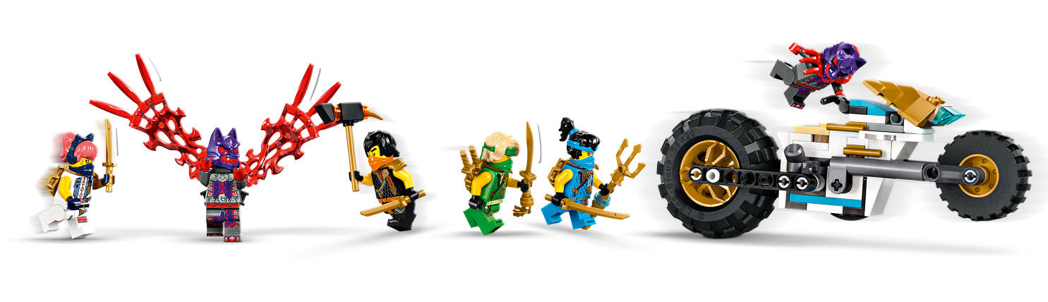 Minifiguren: LEGO Ninjago 71820 Kombi-Raupe des Ninja-Teams