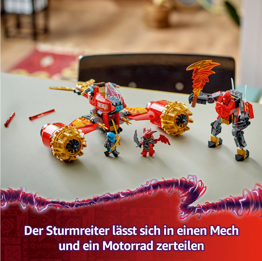 Detail 1: LEGO Ninjago 71830 Kais Sturmreiter-Mech