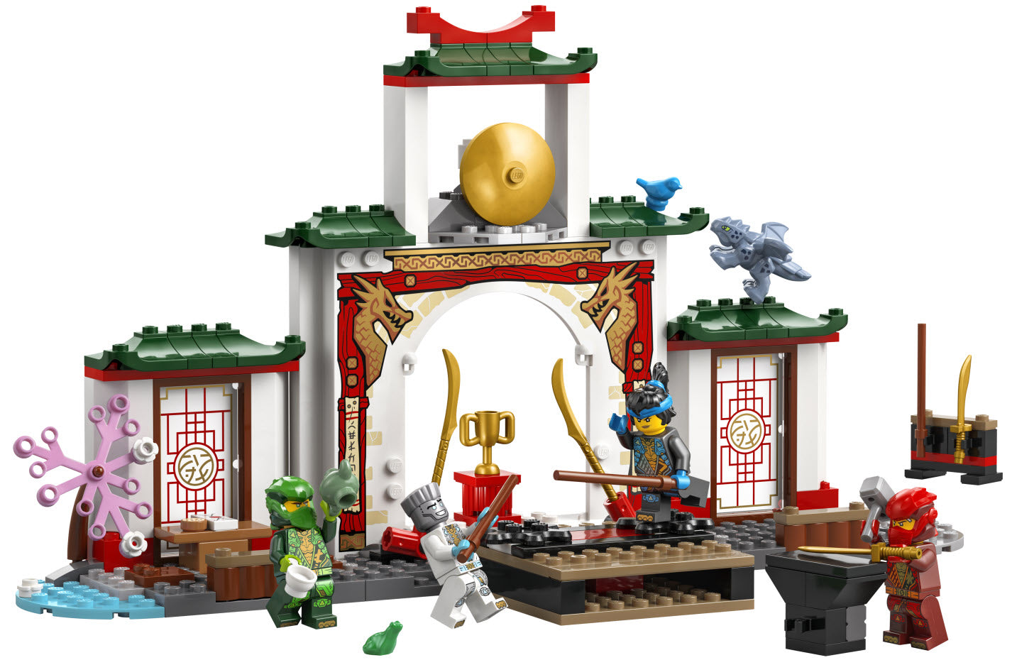 Inhalt: LEGO Ninjago 71831 Spinjitzu-Tempel der Ninja