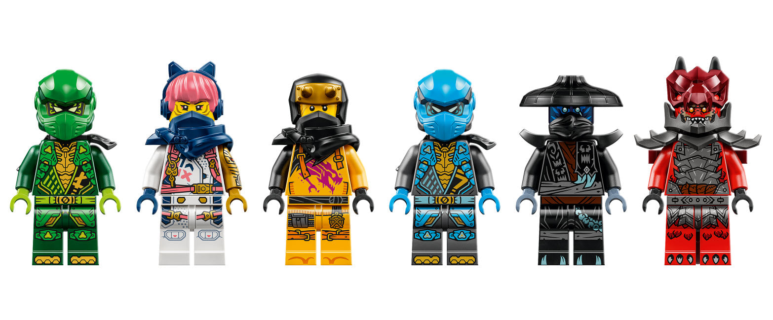 Minifiguren: LEGO Ninjago 71832 Chaosdrache Donnerzahn