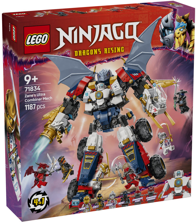 LEGO Ninjago 71834 Zanes Ultra-Kombi-Mech