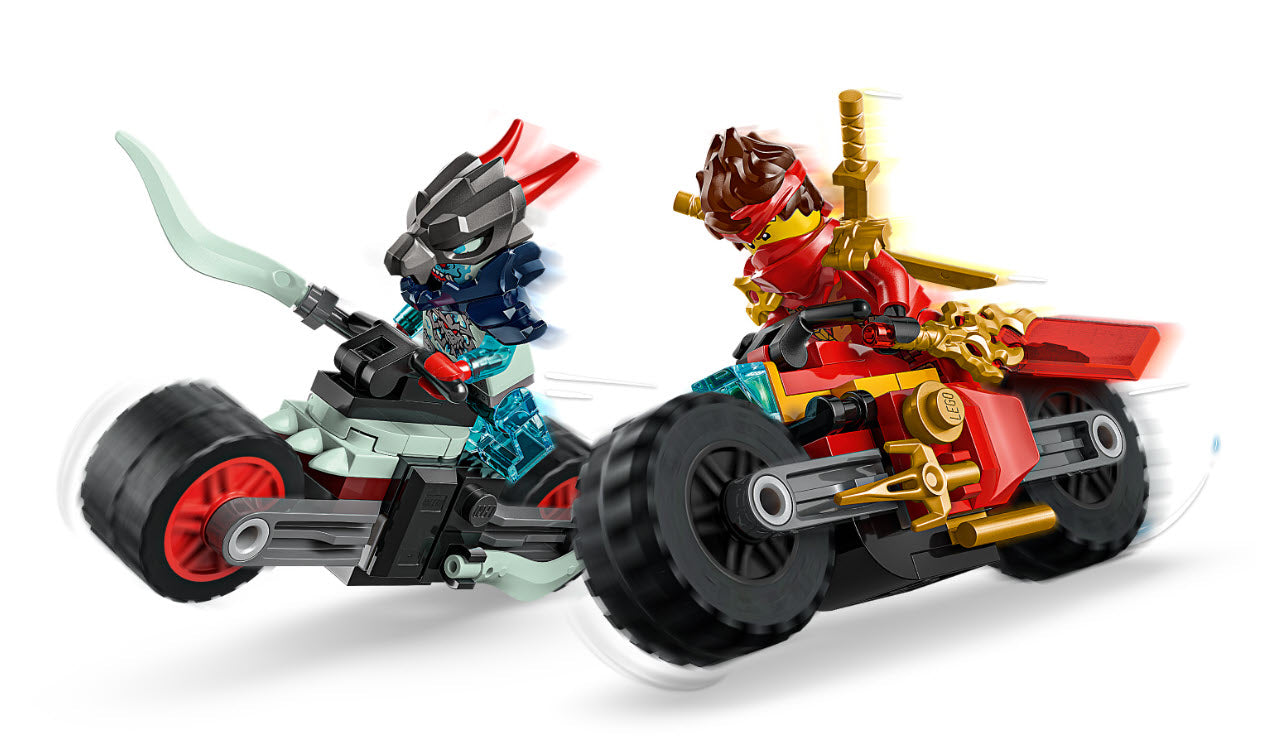 Inhalt: LEGO Ninjago 71838 Kais Motorradrennen
