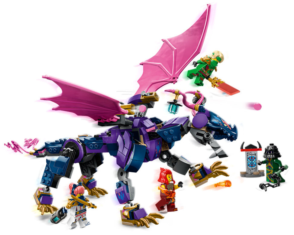Inhalt: LEGO Ninjago 71842 Rontu der Meisterdrache