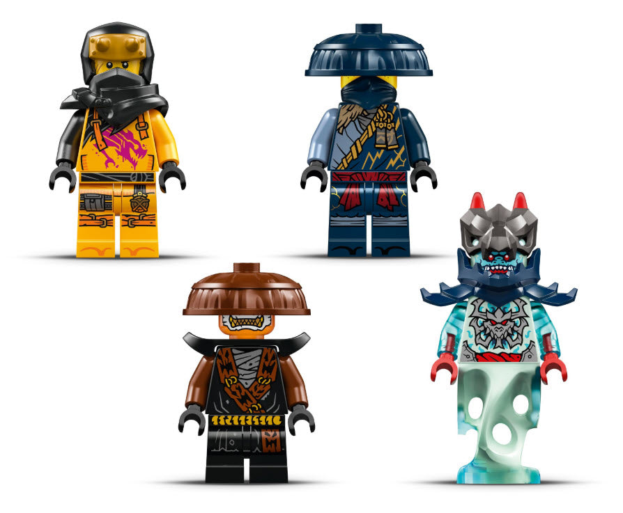 Minifiguren: LEGO Ninjago 71843 Rogues Mech-Drachenreiter