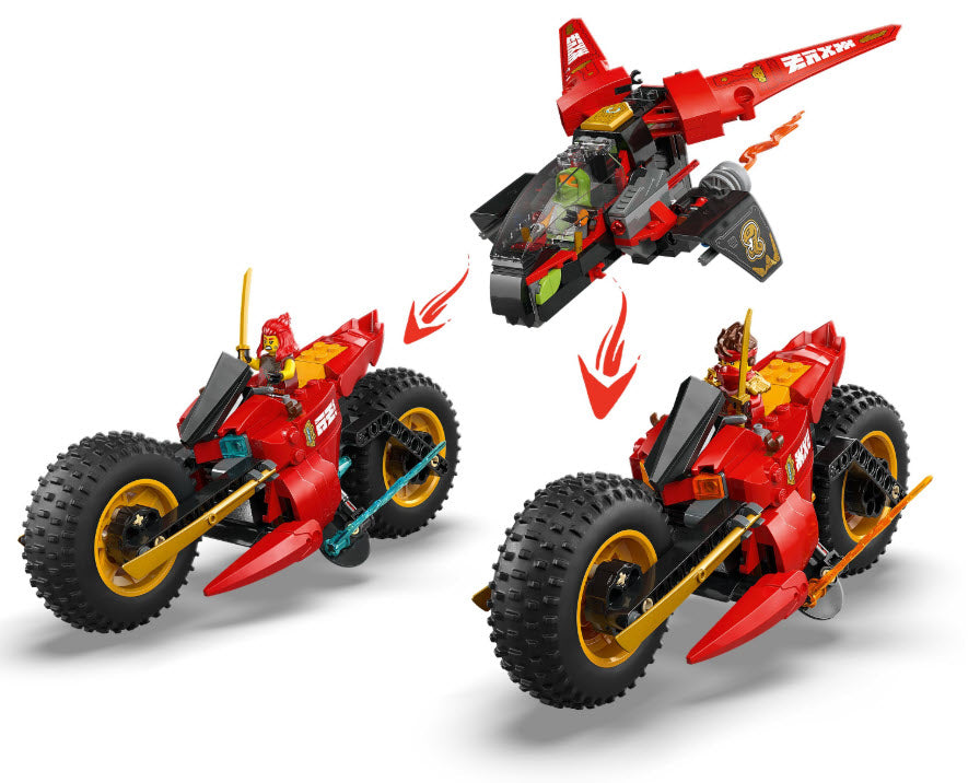 Detail 1: LEGO Ninjago 71844 Ninja-Actionflitzer