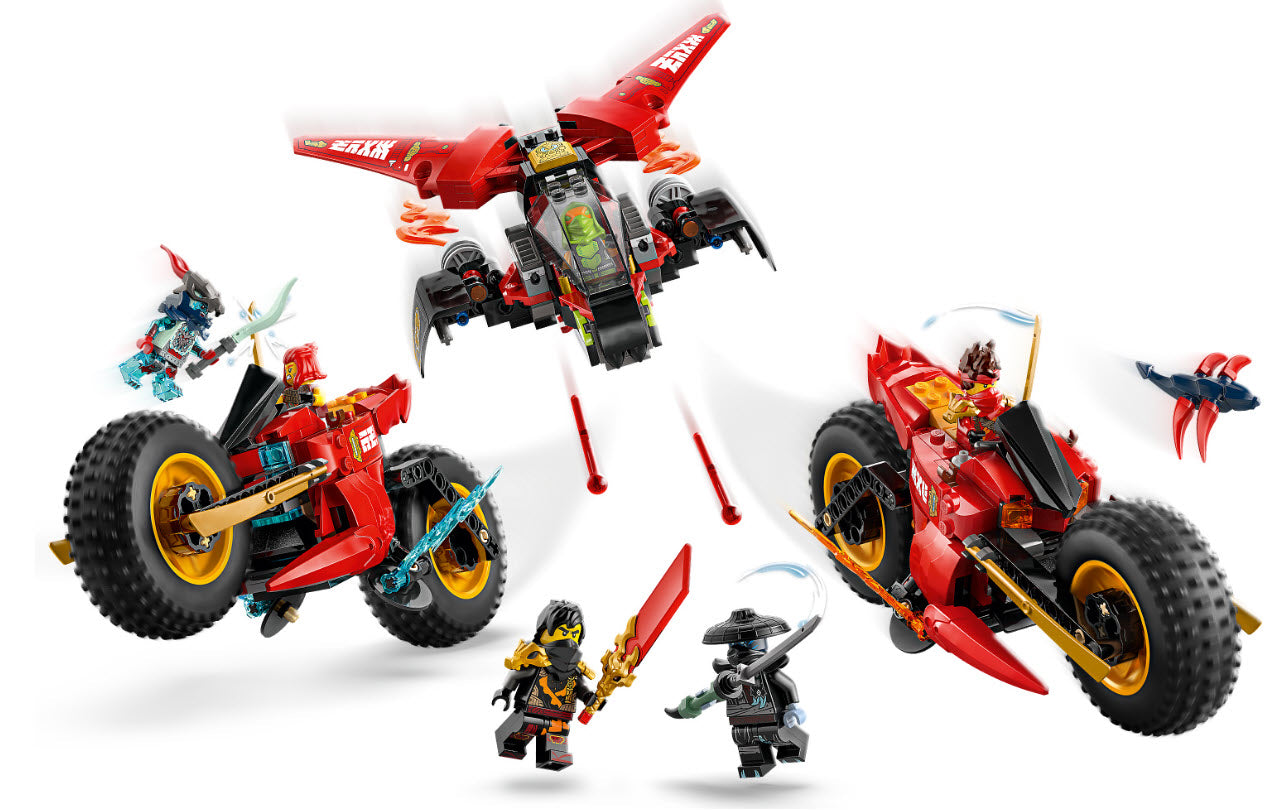 Detail 2: LEGO Ninjago 71844 Ninja-Actionflitzer