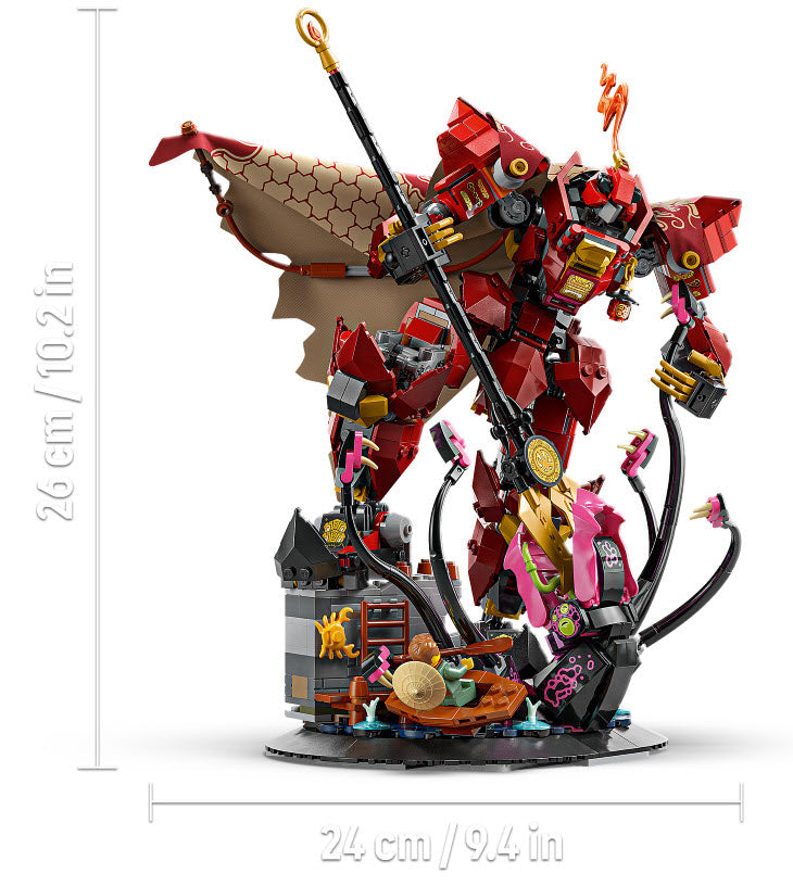 Detail 1: LEGO Ninjago 71846 Der Feuerritter-Mech