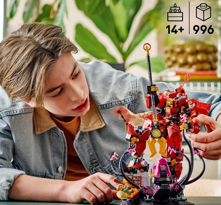 Detail 2: LEGO Ninjago 71846 Der Feuerritter-Mech