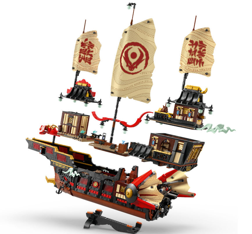 Detail 1: LEGO Ninjago 71848 Der Tempel-Flugsegler