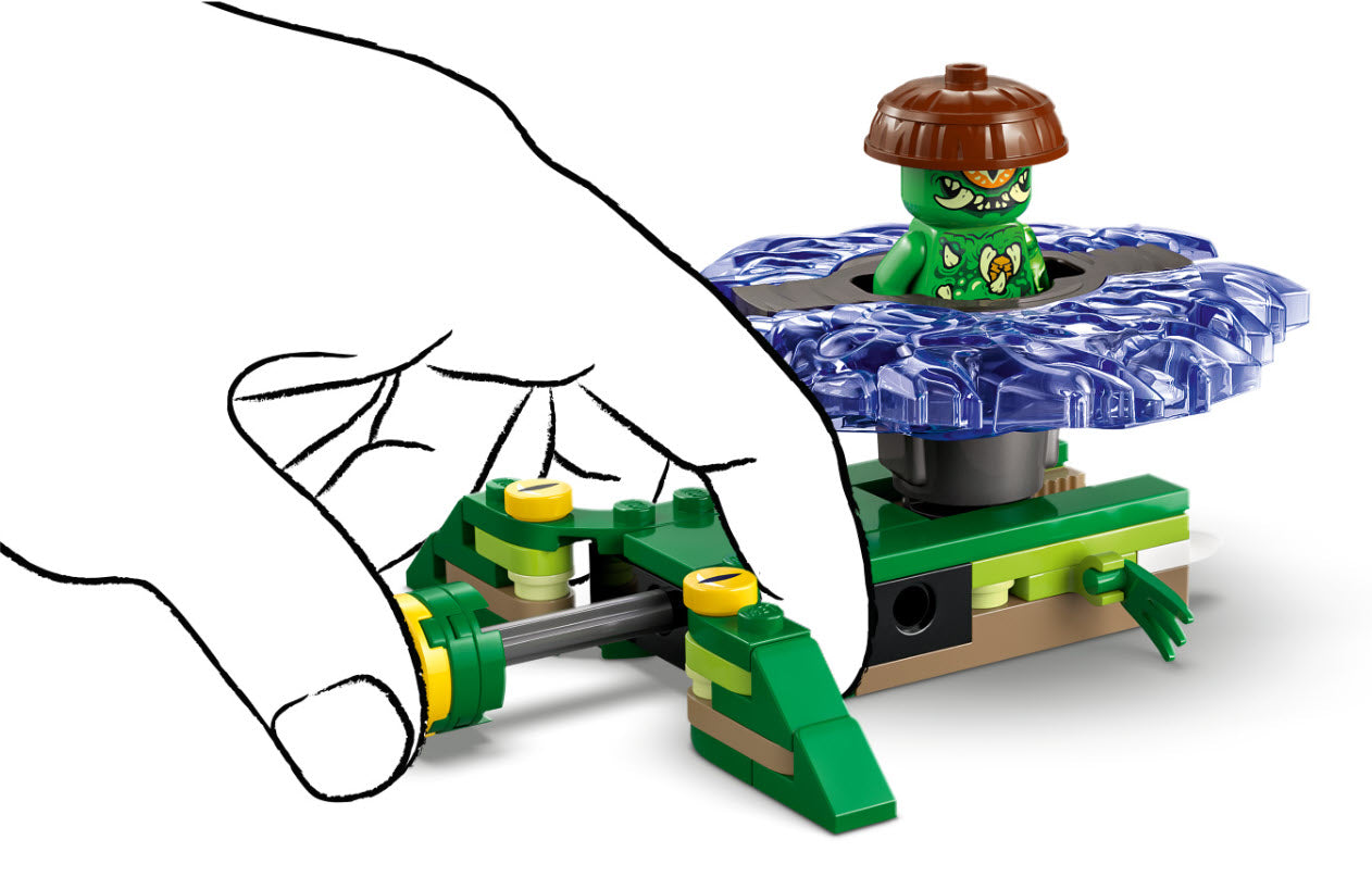 Detail 1: LEGO Ninjago 71849 Nya vs. Mutationsmonster-Spinner