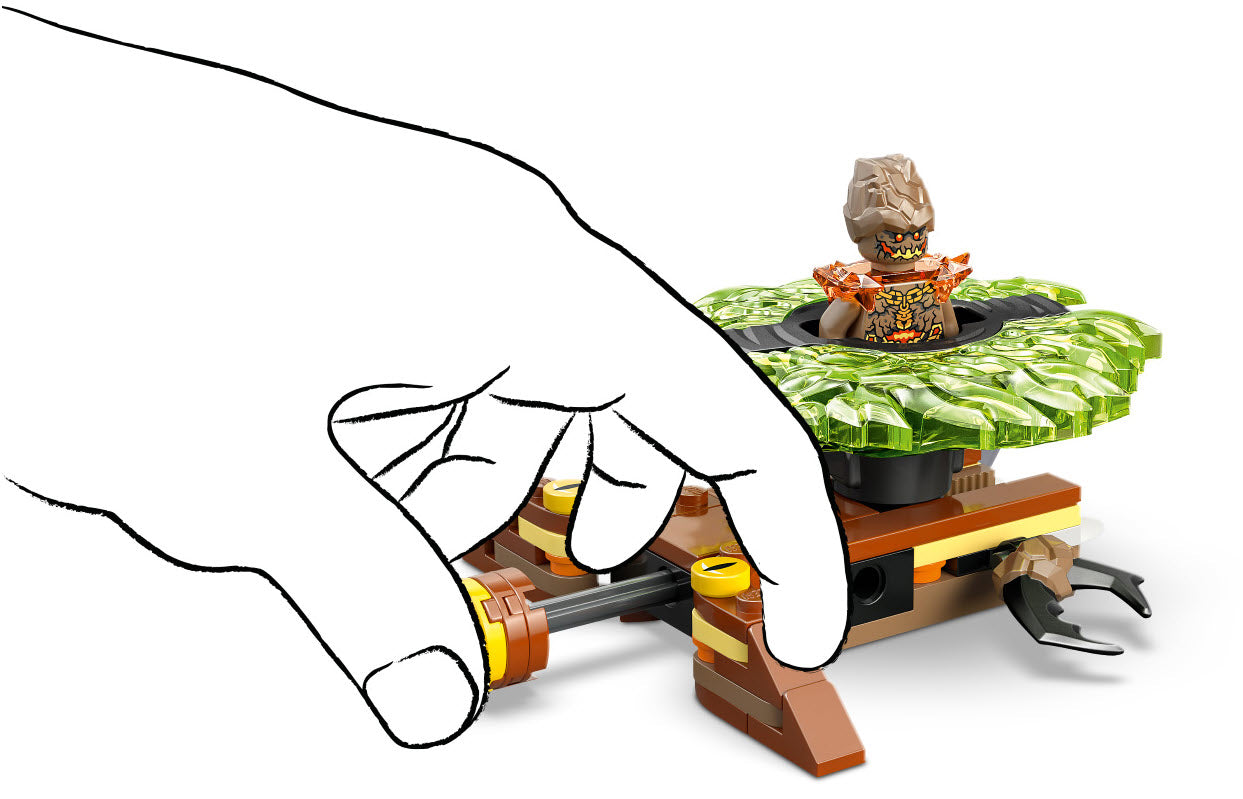 Detail 1: LEGO Ninjago 71850 Lloyd vs. Erdmonster-Spinner