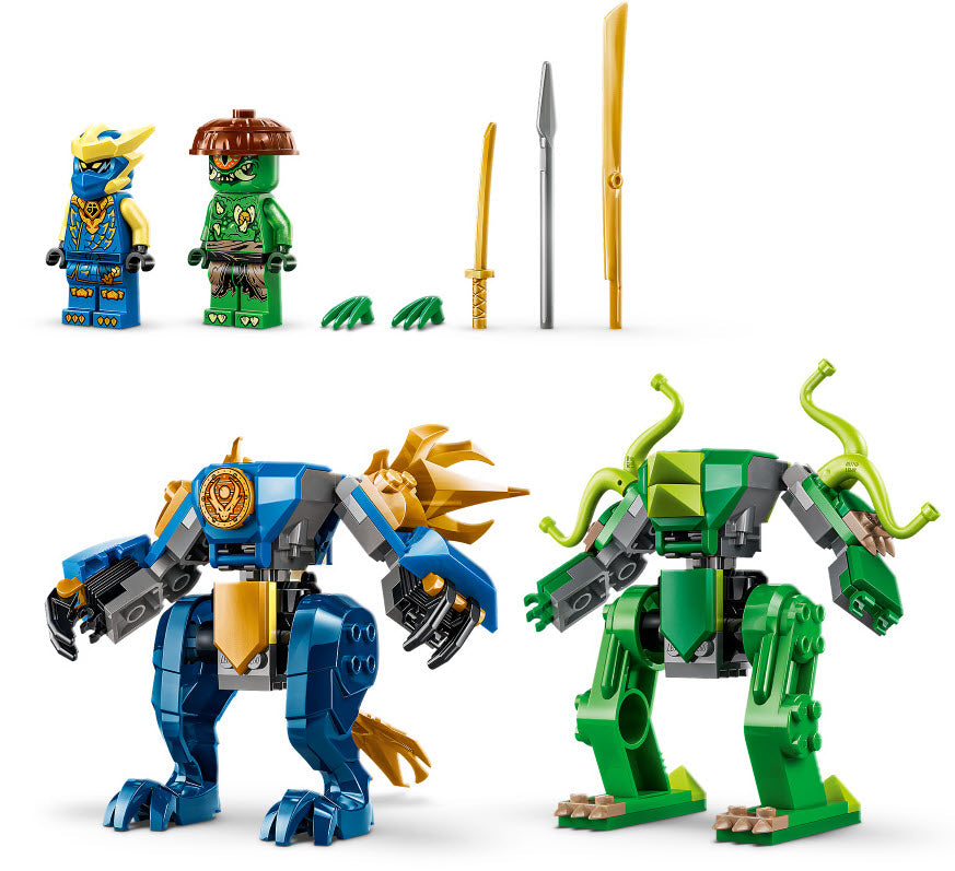 Detail 1: LEGO Ninjago 71853 Duell mit Jays Drachen-Mech