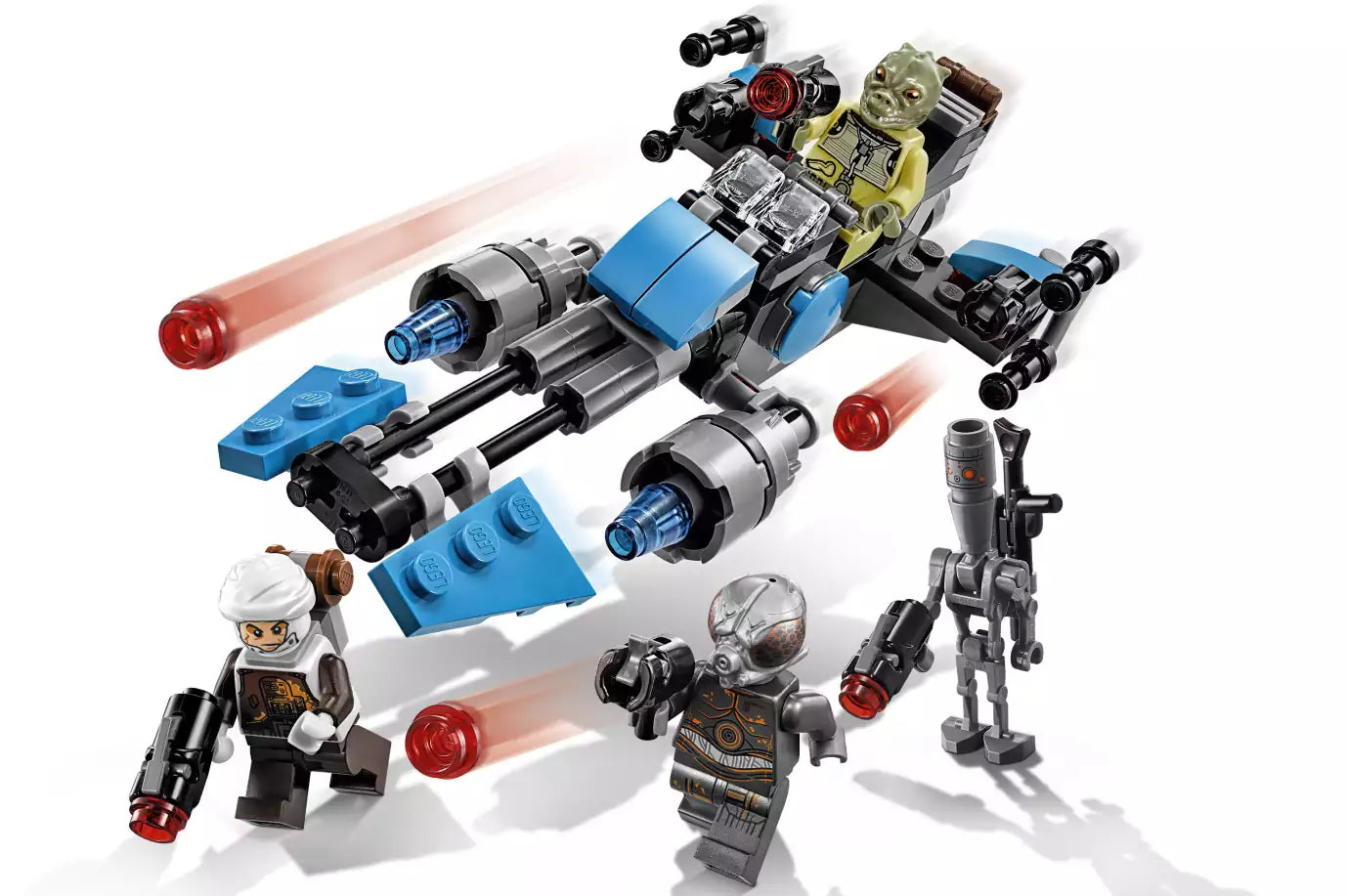 Detail 1: LEGO Star Wars 75167 Bounty Hunter Speeder Bike Battle Pack