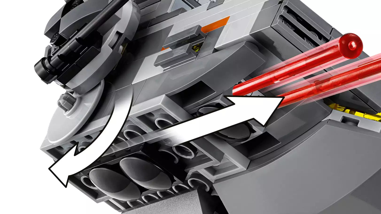 Detail 1: LEGO Star Wars 75176 Resistance Transport Pod