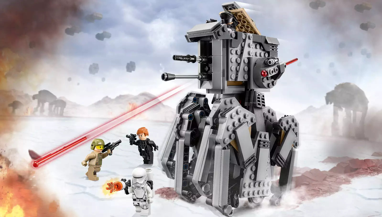 Detail 1: LEGO Star Wars 75177 First Order Heavy Scout Walker