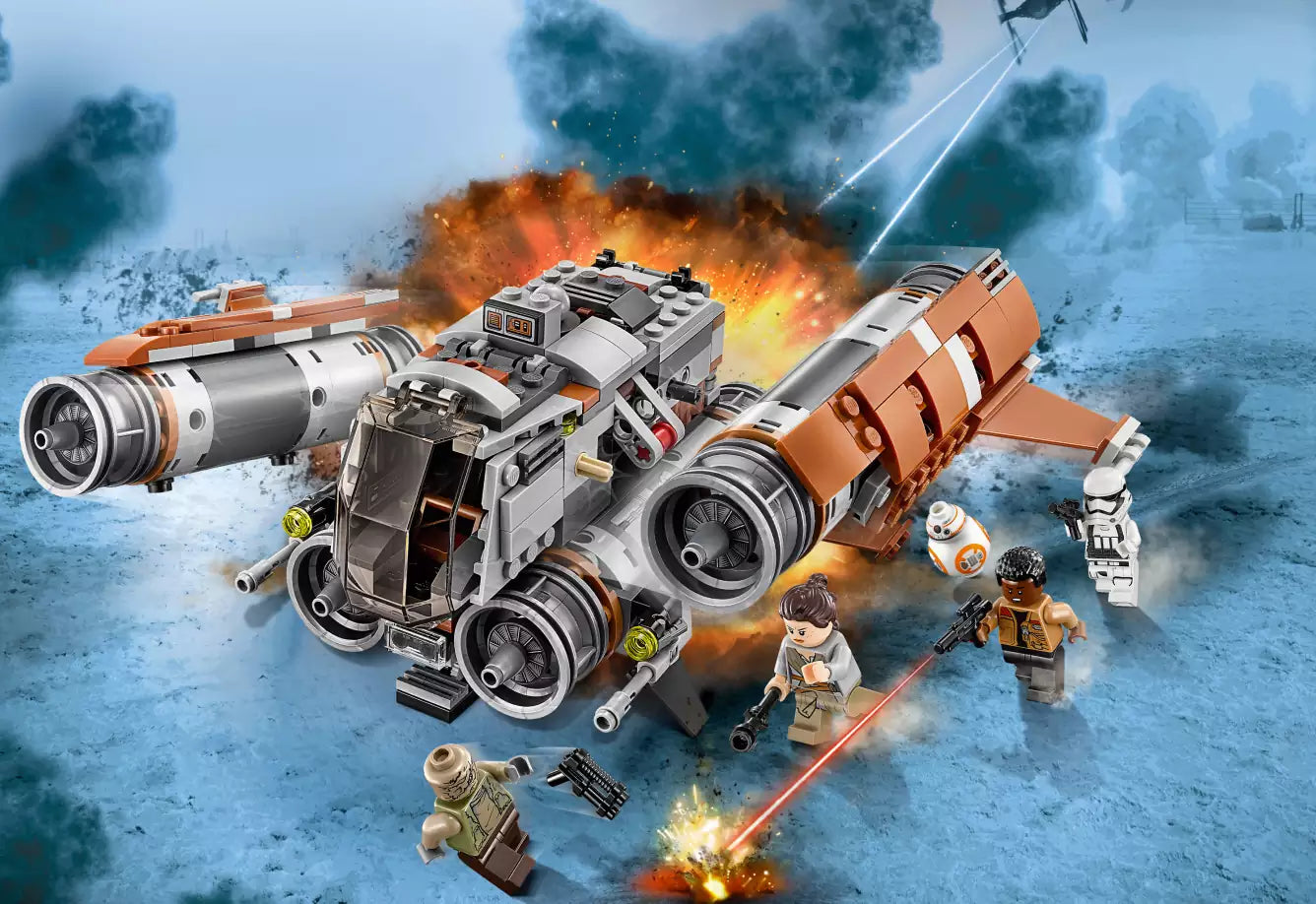 Detail 2: LEGO Star Wars 75178 Jakku Quadjumper