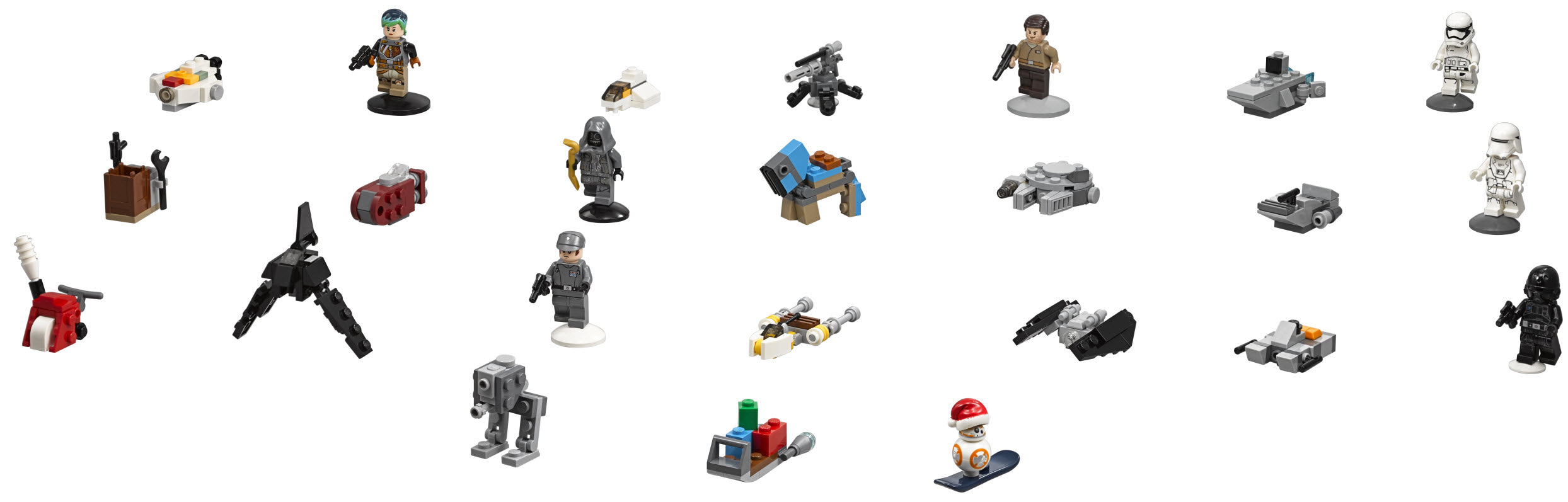 LEGO Star Wars 75184 Adventskalender 2017, Inhalt