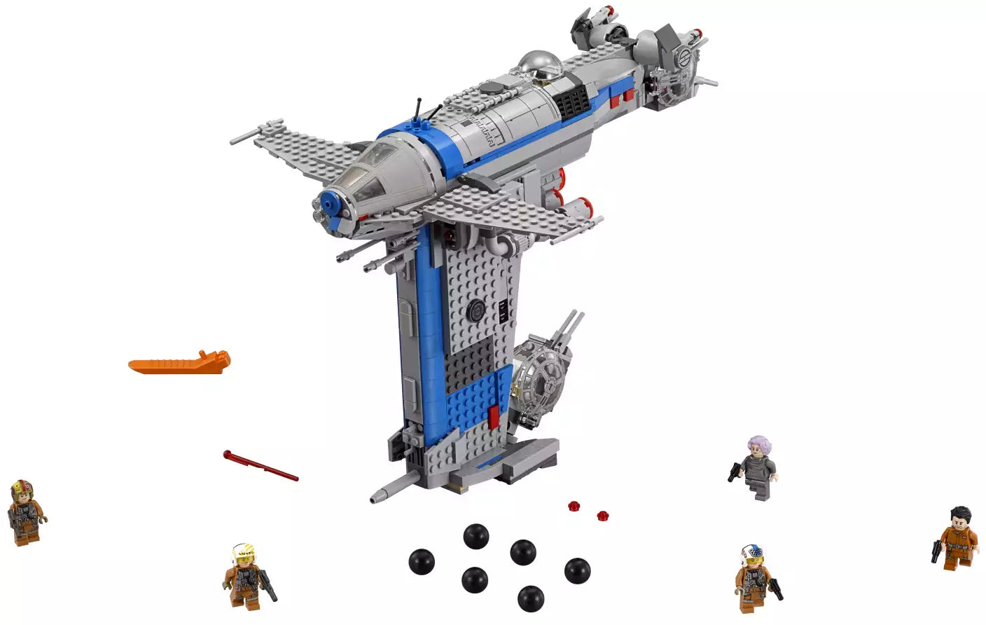 Inhalt: LEGO Star Wars 75188 Resistance Bomber