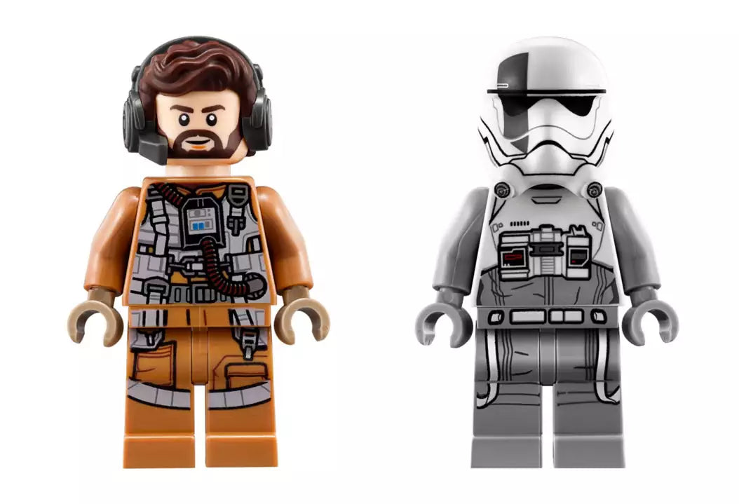 Minifiguren: LEGO Star Wars 75195 Ski Speeder vs. First Order Walker Microfighters