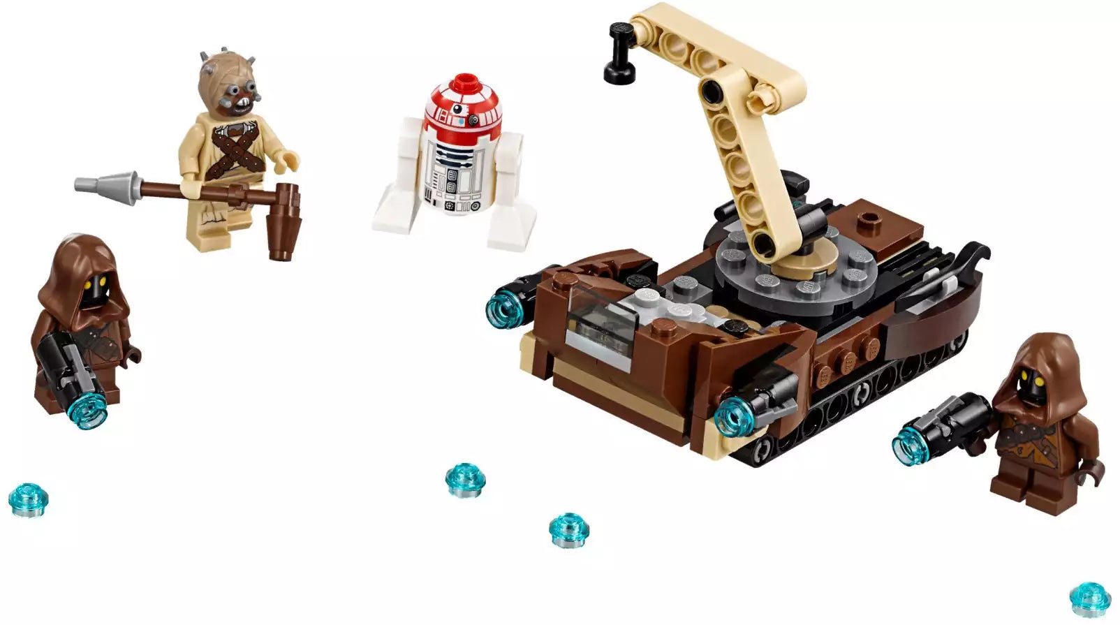 Inhalt: LEGO Star Wars 75198 Tatooine Battle Pack