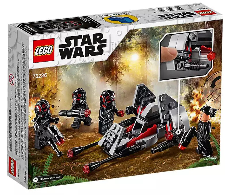 Box Rückseite: LEGO Star Wars 75226 Inferno Squad Battle Pack