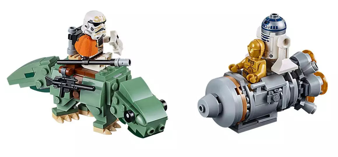 Inhalt: LEGO Star Wars 75228 Escape Pod vs. Dewback Microfighters
