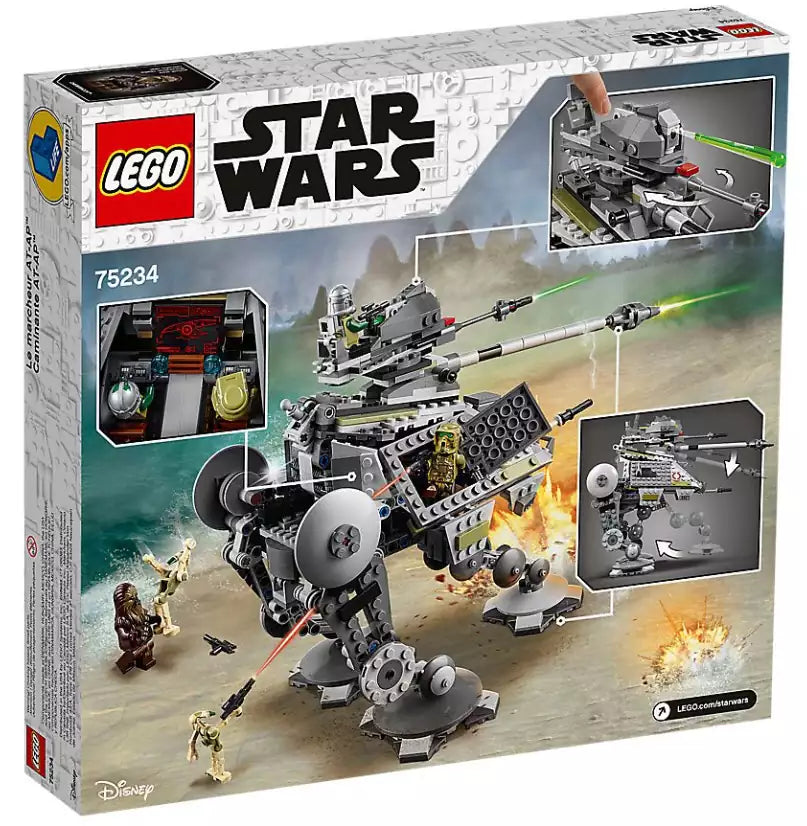 Box Rückseite: LEGO Star Wars 75234 AT-AP Walker