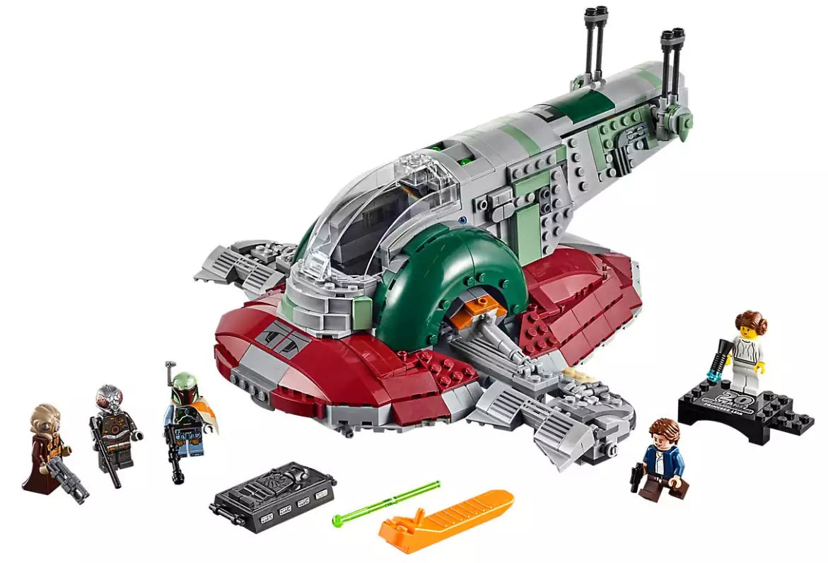 Inhalt: LEGO Star Wars 75243 Slave I – 20 Jahre LEGO Star Wars
