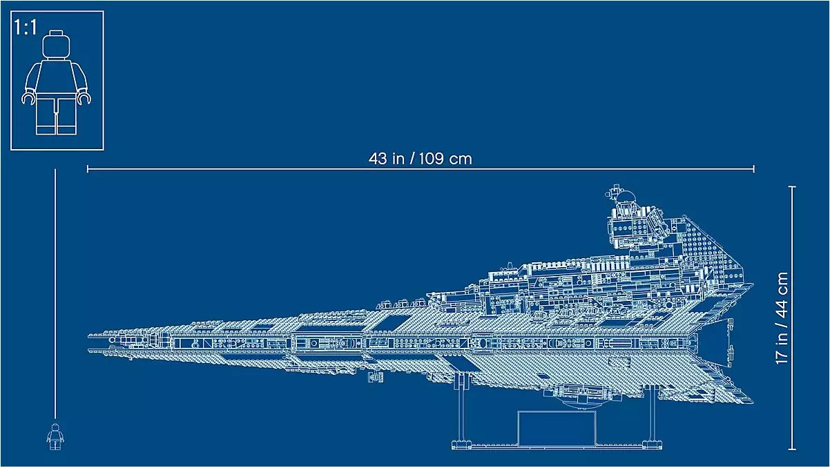 Detail 2: LEGO Star Wars 75252 Imperialer Sternzerstörer