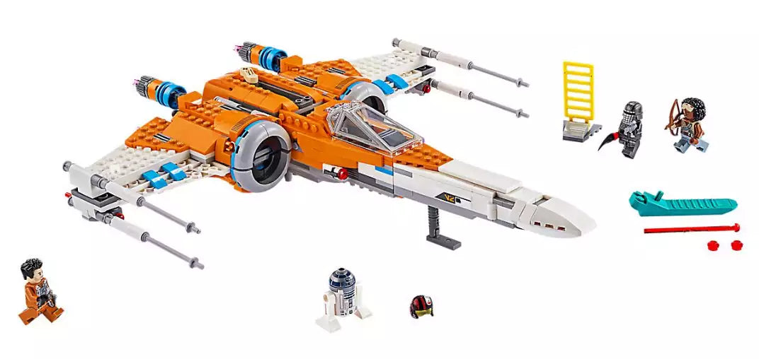 Inhalt: LEGO Star Wars 75273 Poe Damerons X-Wing Starfighter