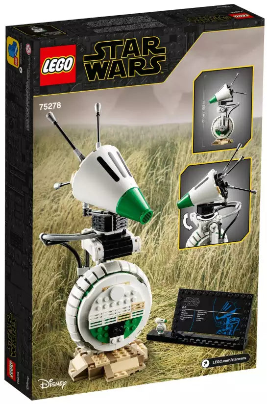 Box Rückansicht: LEGO Star Wars 75278 D-O